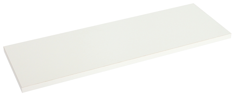 Knape & Vogt 1980 WH 12X48 Shelf Board, 200 lb, 5-Shelf, 48 in L, 12 in W, Particleboard