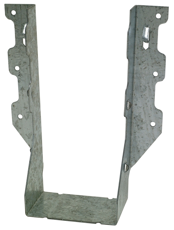 Simpson Strong-Tie LUS Series LUS28-2 Joist Hanger, 7 in H, 2 in D, 3-1/8 in W, Steel, Galvanized/Zinc, Face