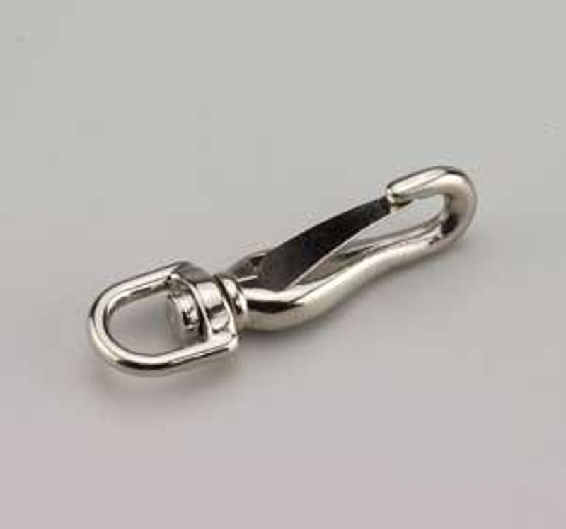 Onward 3531CB Spring Snap, 3/8 in, 20 lb Working Load, Steel, Chrome