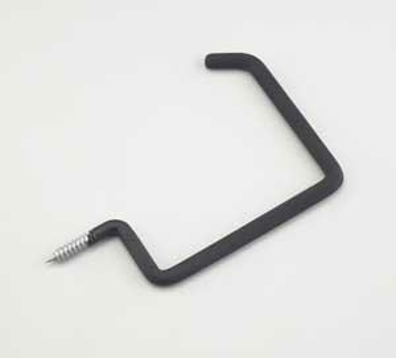 Onward 22515BC Heavy-Duty All Purpose Hook, 100 lb, Steel, Black, Vinyl