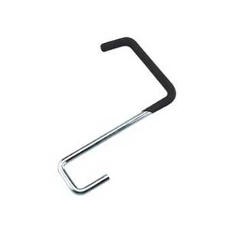 Onward 22555BC Heavy-Duty Rafter Hook, 140 lb, Steel, Black, Vinyl