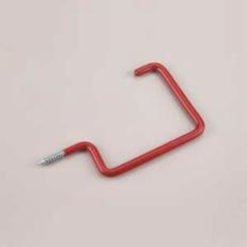Onward 2251B All Purpose Storage Hook, 50 lb, Steel, Red, Vinyl