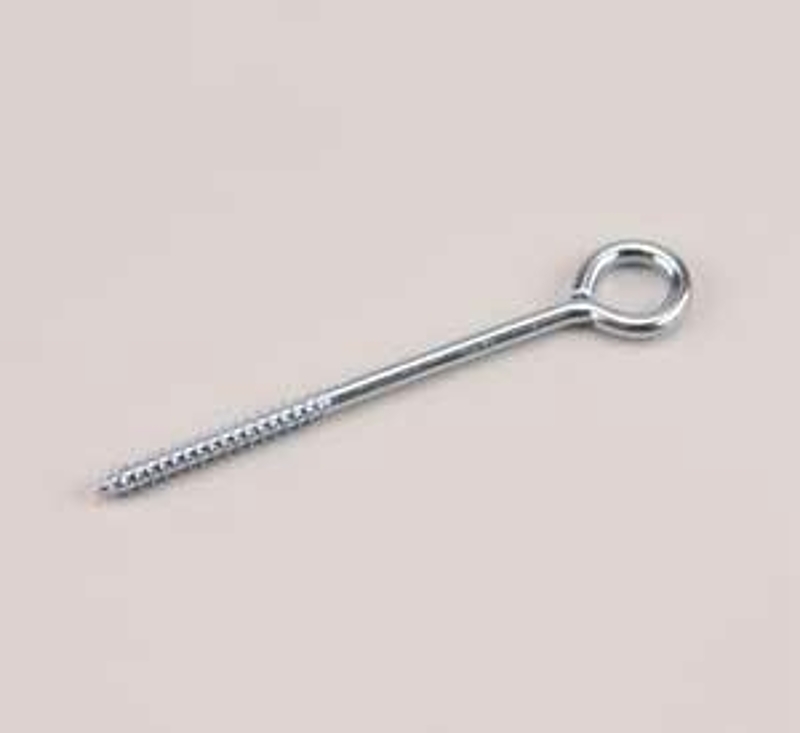 Onward 2153SSBC Eye Bolt with Lag Thread, 5/16 in Dia Eye, 175 lb Working Load, Stainless Steel, Stainless Steel