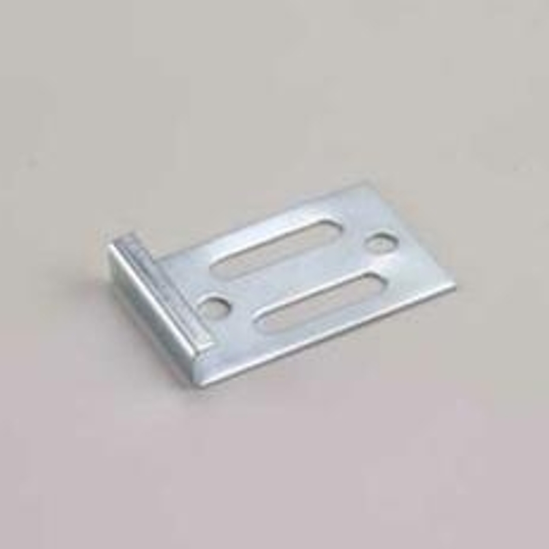 Onward 7XR Invisible Mirror Clip, 2 in L x 1-1/4 in W x 3/16 in THK Dimensions, Steel, Zinc, 4 PK