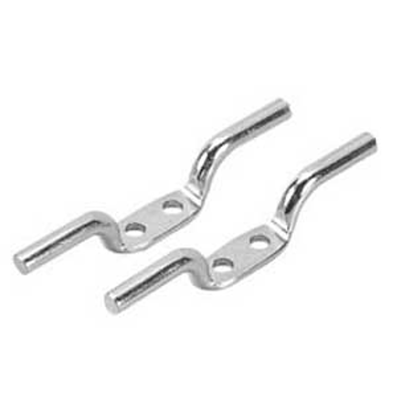 Onward 2197BV Rope Cleat, Metal, Brass