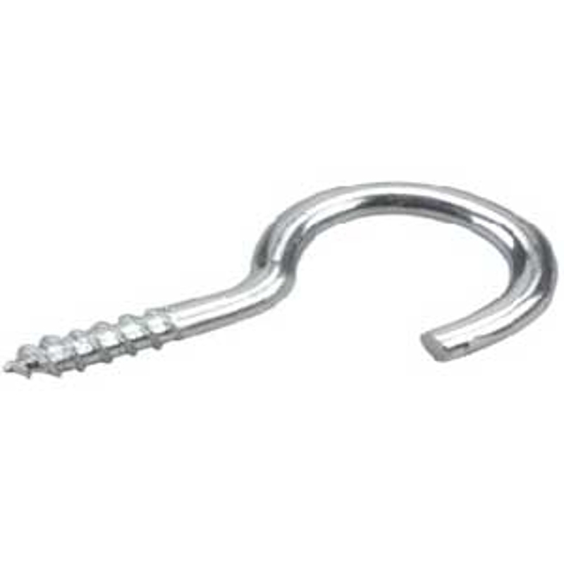 Onward 2732XR Cornice Hook, 32 mm L, Metal, Zinc