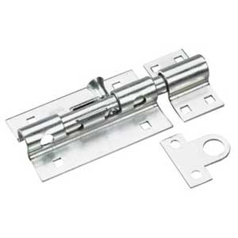 Onward 565XV Heavy-Duty Padlock Bolt, 19.5 mm Bolt Head, Steel, Zinc, 1 BAG, 5 in L
