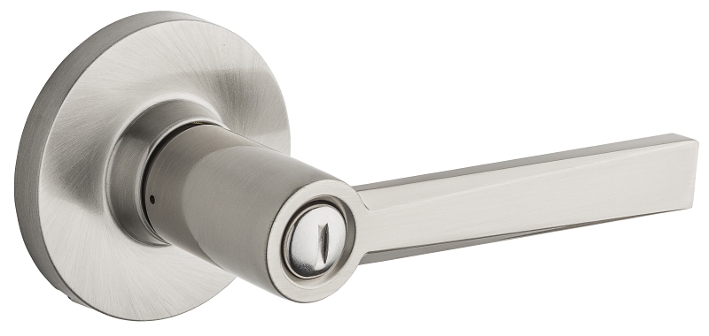 Weiser Westley Series 9SL30000-071 Privacy Lever, Satin Nickel, Residential, Universal Hand, 3 Grade
