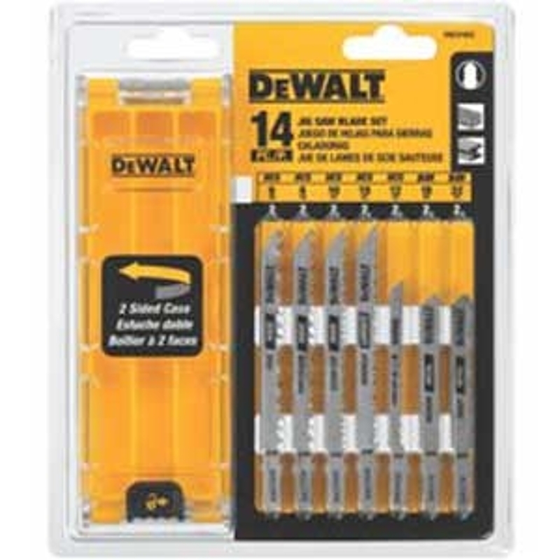 DeWALT DW3742C Jig Saw Blade Set, HCS