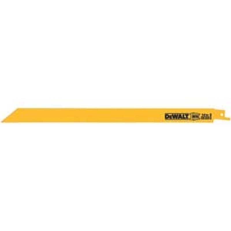 DEWALT DW4821B25 Reciprocating Saw Blade, 8 in L, 18 TPI