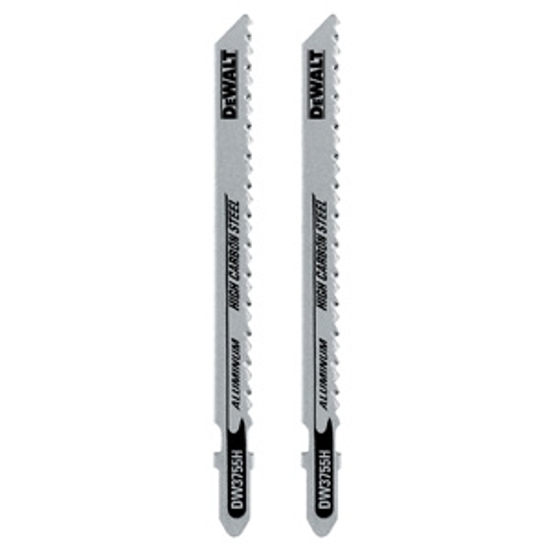 DEWALT DW3755H2 Jig Saw Blade, 1/4 in W, 4 in L, 8 TPI