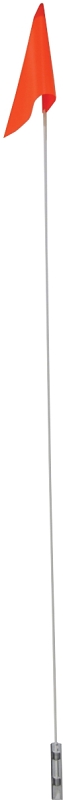 Kent 68110 Safety Flag, Fiberglass, Orange