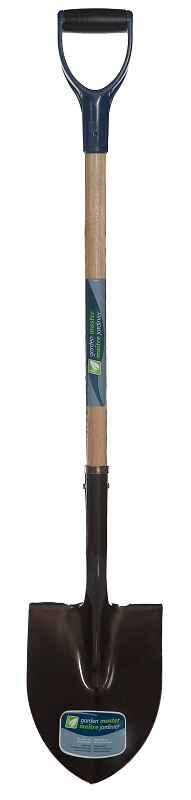 Garant GDMPHR2FD35 Shovel, Steel Blade, Hardwood Handle, D-Grip Handle, 48 in L Handle
