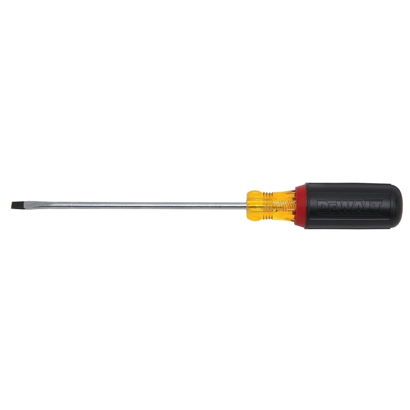 DEWALT DWHT66391 Screwdriver, 3/16 in Drive, Cabinet Drive, 6 in L Shank, Vinyl Handle, Comfort Handle