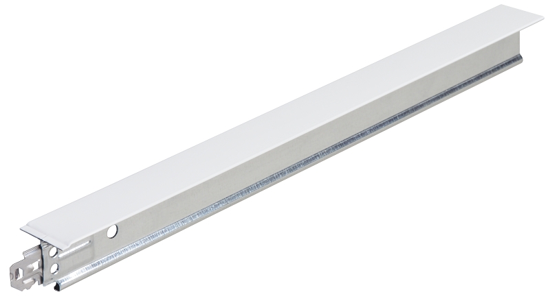 USG DONN DXL Series 903698 Cross Tee, Steel, White, Hot-Dip Galvanized