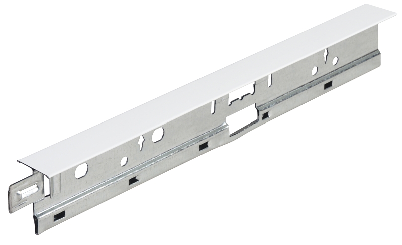 USG DONN DX/DXL Series 904819 Main Tee, Steel, White, Hot-Dip Galvanized