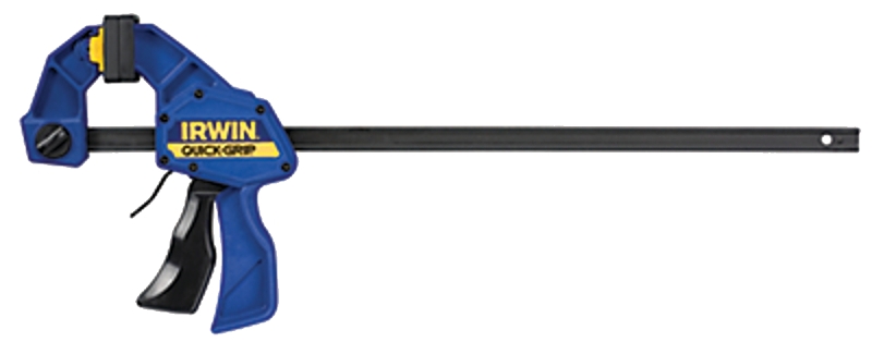 Irwin QUICK-GRIP SL300 Series 1964719 Bar Clamp, 300 lb, 18 in Max Opening Size, 3-3/16 in D Throat, Steel Body