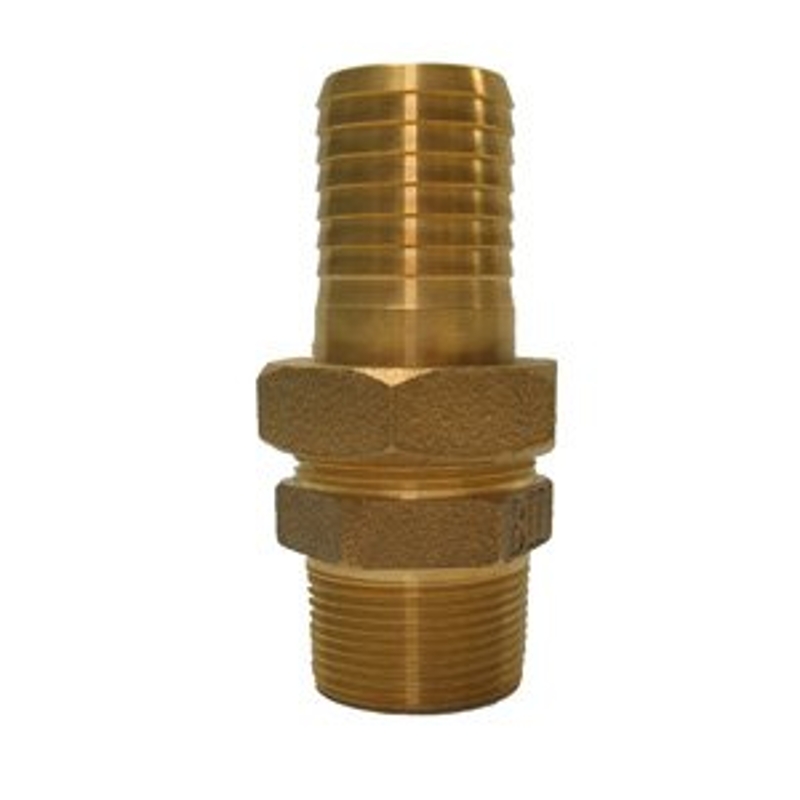 Boshart PENL-BMAU07 Series Pipe Adapter, 3/4 in, MPT x Insert, Bronze