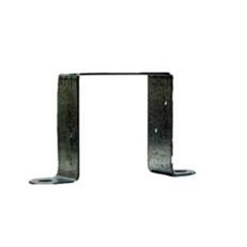 Simpson Strong-Tie DPTZ Series DPT7Z Deck Post Tie, 3-1/2 in L, 3-1/2 in W, Steel, ZMAX, Fastening Method: Nail