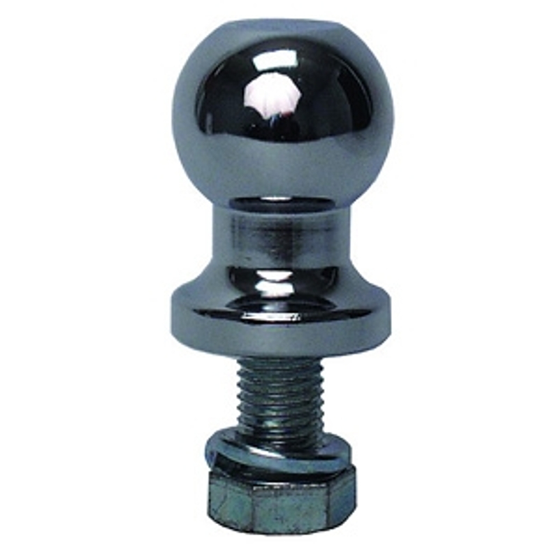 Dynaline 11148 Trailer Ball, 1-7/8 in Dia Ball, 3/4 in Dia Shank, 2000 lb Gross Towing, Steel, 1-3/4 in Shank