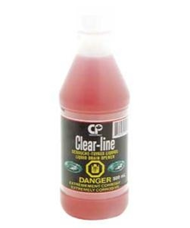 CPI 0063-CPIN-0012L Drain Opener, Liquid, Red, 500 mL
