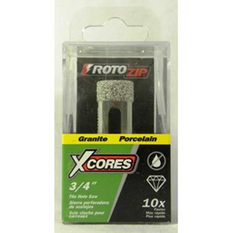 Rotozip XC-T1000 Hole Saw, 1 in Dia, 1-1/4 in D Cutting