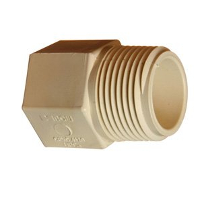 BOW 568717 Pipe Adapter, 3/4 in, Socket x Male, CPVC