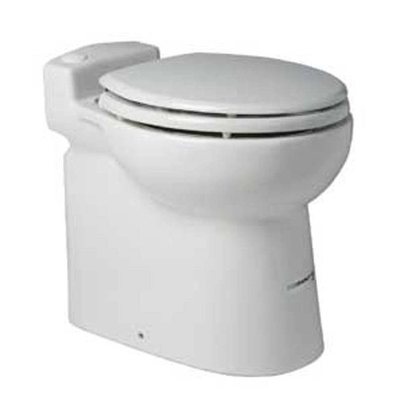 Saniflo SANIFLO 023 Up-Flush Toilet and Macerator, 115 V, 0.3 hp, 1.28 gpf, Porcelain