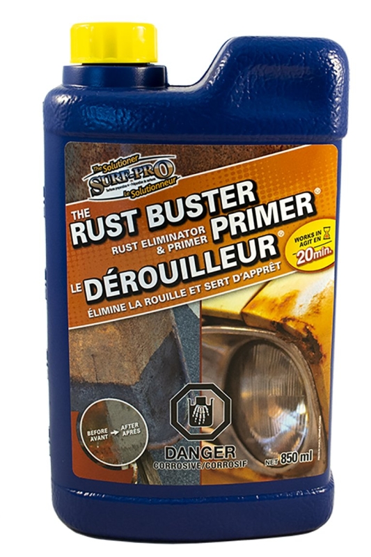 Kosmic Surf Pro B013321L Rust Buster Primer, Liquid, Clear, 850 mL