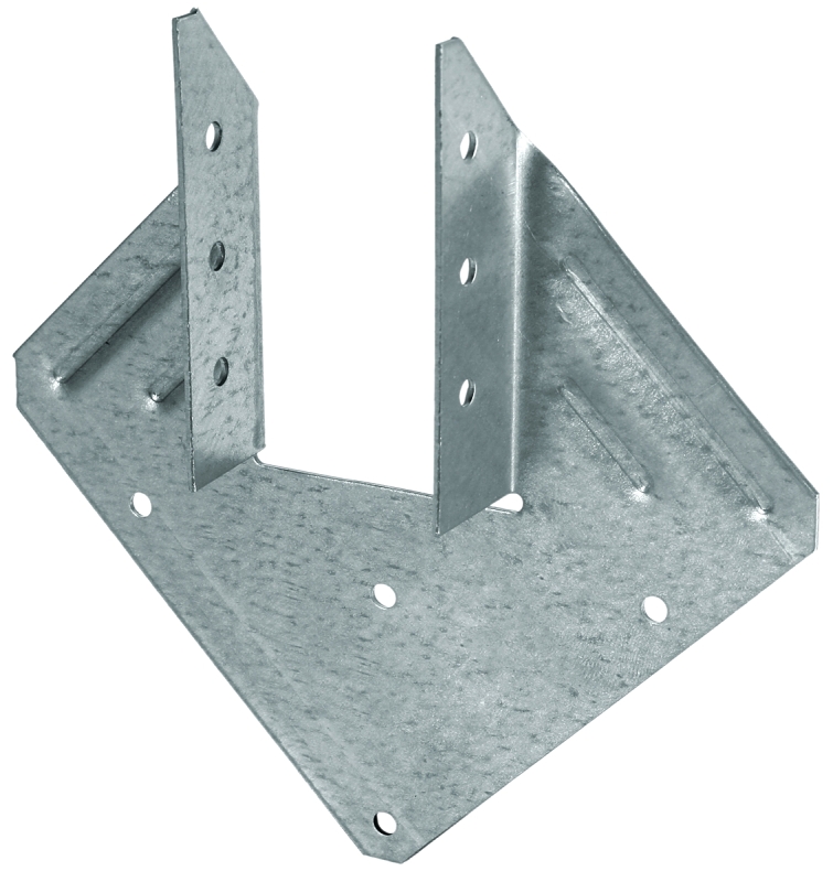 Simpson Strong-Tie H1Z Roof Outlet, 5-1/4 in L, Steel, ZMAX, Fastening Method: Nails