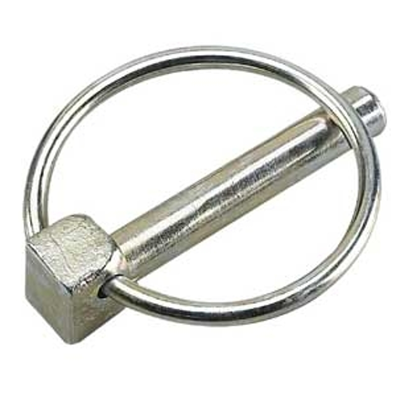 Onward 3623YZBC Linchpin, 5/16 in Dia Pin, 1-1/2 in OAL, Metal, Yellow Zinc