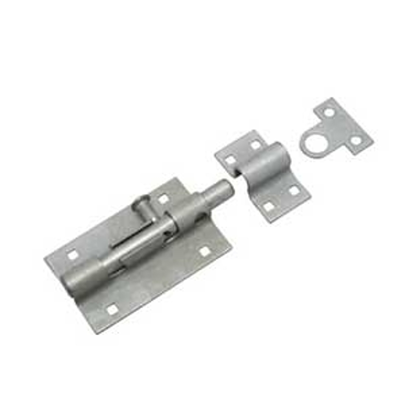 Onward 564GAV Heavy-Duty Padlock Bolt, 19.5 mm Bolt Head, Steel, Galvanized, 1 BAG, 8 in L