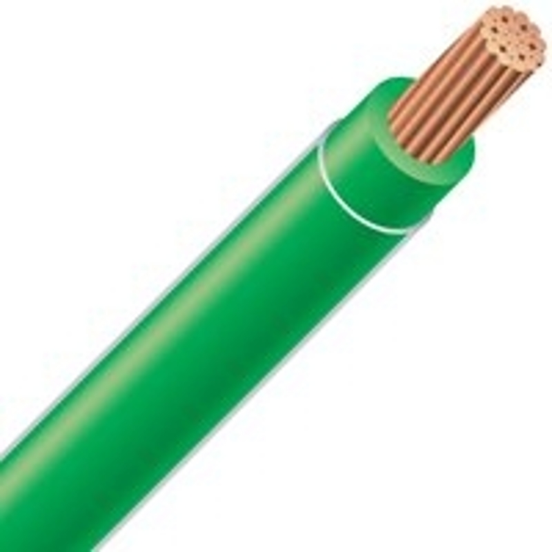 Southwire 47208403 Building Wire, 12 AWG Wire, 1 -Conductor, 300 m L, Copper Conductor, PVC Sheath, Green Sheath