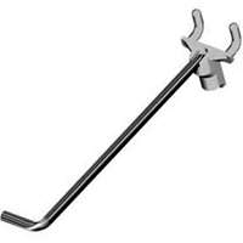 Southern Imperial R37-10-149 Scan Hook, 0.149 in Wire Dia, 10 in L Dimensions, Galvanized