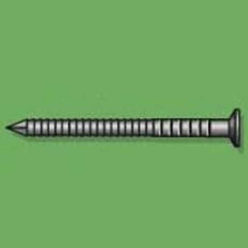 Duchesne 26600966 Inter Drywall Nail, 4d, 1-1/2 in L, Bright, Ring Shank