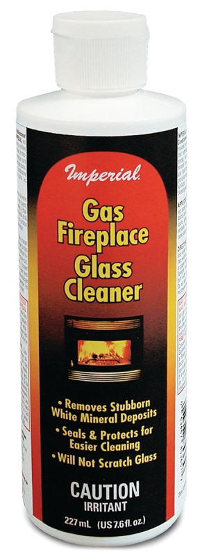 Imperial KK0044 Gas Fireplace Glass Cleaner, Liquid, Beige/Opaque, Viscous Liquid, 7.6 fl-oz Bottle
