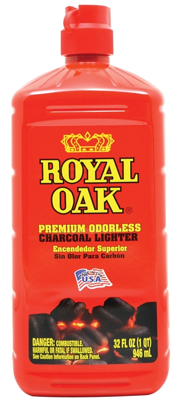 ROYAL OAK 200-294-065 Charcoal Lighter Fluid, Liquid, 32 oz