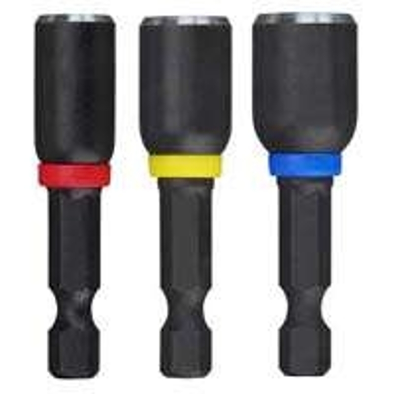 Milwaukee 49-66-4561 Nut Driver Set, 3-Piece, Magnetic, Steel