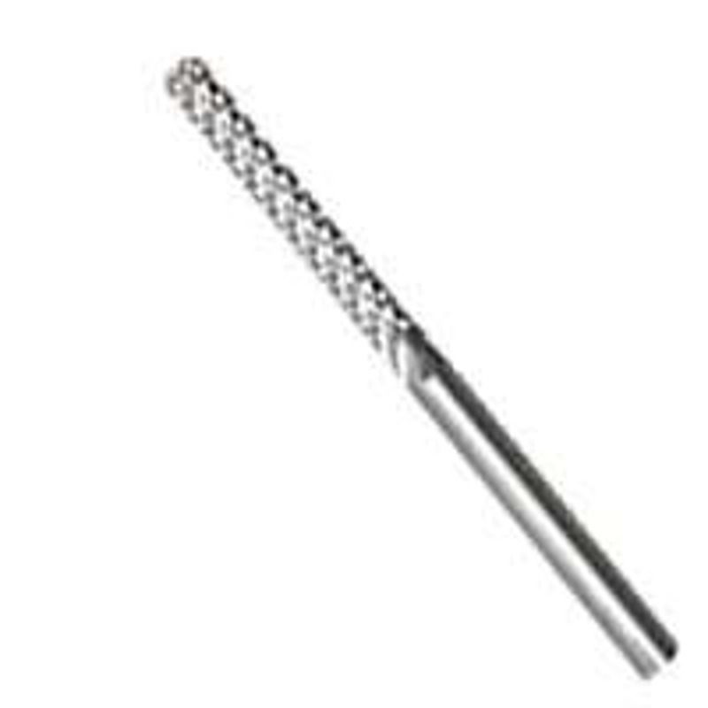 DREMEL 562 Cutting Bit, 1/8 in Dia, 1-1/2 in L, 1/8 in Dia Shank, HSS, 8-Flute