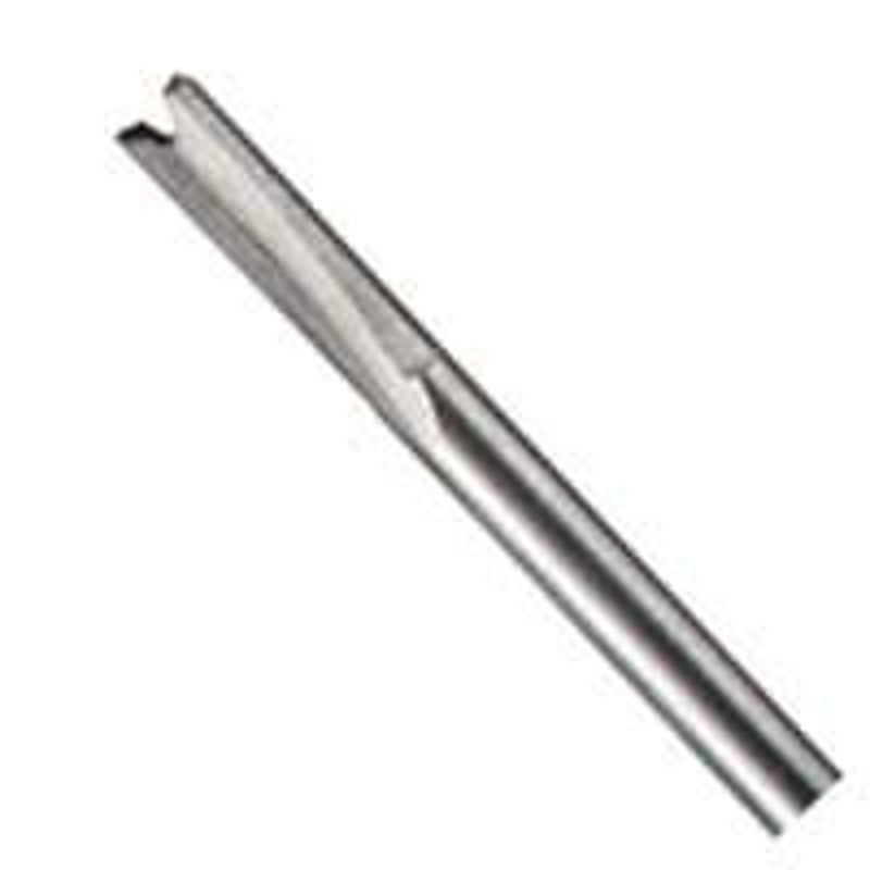 DREMEL 650 Router Bit, 1/8 in Dia Cutter, 3/4 in L Cutting, 2 in OAL, 1/8 in Dia Shank, 2-Cutter, HSS