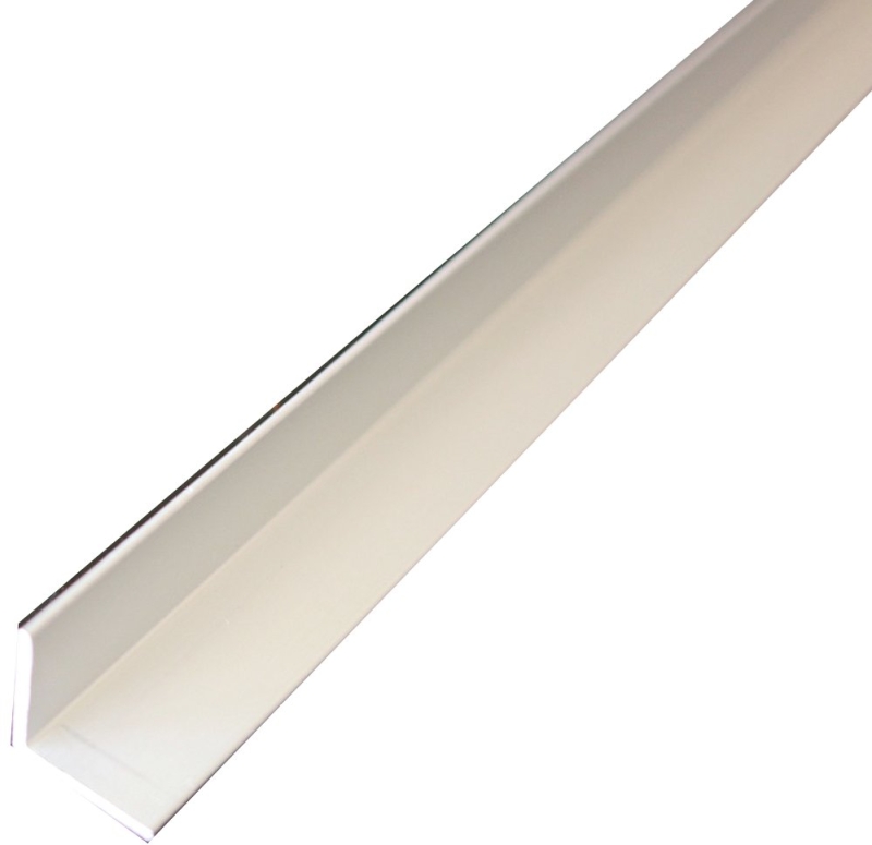 M-D 61634 Angle Stock, 2 in L Leg, 48 in L, 1/16 in Thick, Aluminum, Mill
