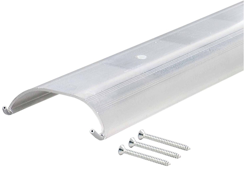 M-D TH009 81687 Top Threshold, 72 in L, 4 in W, Aluminum, Mill