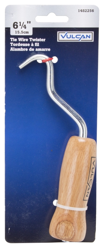 Vulcan 16570 Wire Twister, 6-3/4 in L, Steel, Zinc-Plated