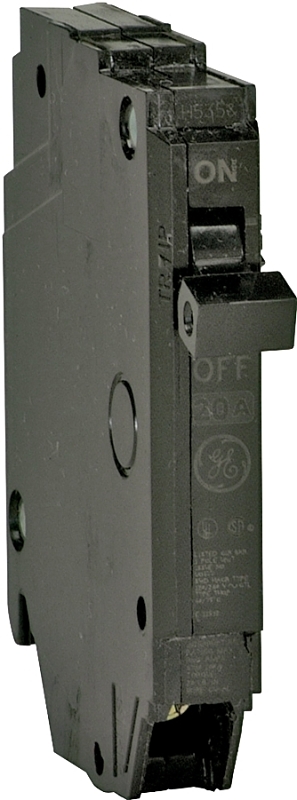 GE Industrial Solutions THQP130 Feeder Circuit Breaker, Type THQP, 30 A, 1 -Pole, 120/240 V, Plug Mounting