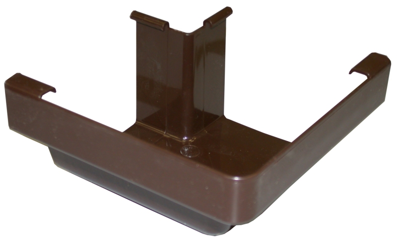 Amerimax M1503 Gutter Outside Corner, Vinyl, Brown