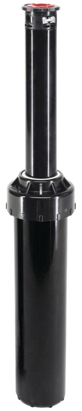 Toro 53894 Spray Sprinkler with Nozzle, Black, Full-Circle, 1/2 in Connection, 8 to 15 ft, Spray Nozzle, Plastic