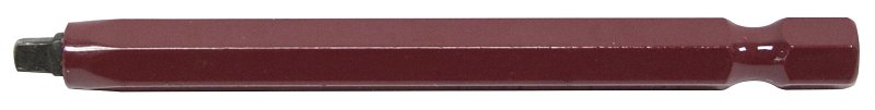 Task T68712 Screwdriver Bit, Robertson Drive, 3 in L, Steel