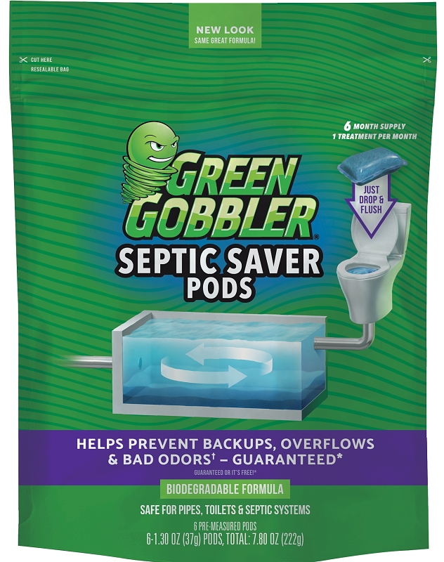Instant Power Septic System Treatment 5 Dissolving Packs - Breaks Down  Grease, Cleans Pipe Walls - Safe for All Pipes - 10-oz Septic Cleaner  (5-Pack) in the Septic Cleaners department at Lowes.com