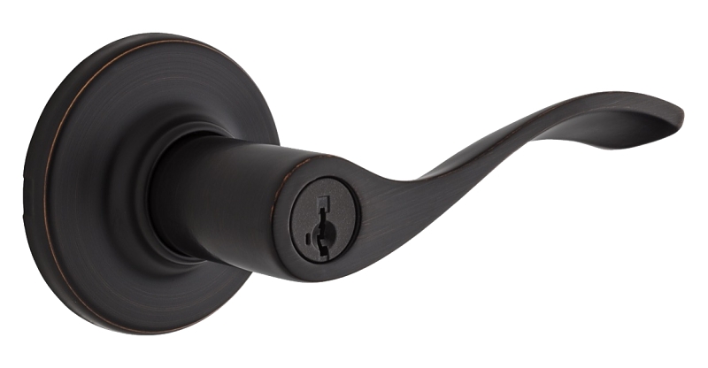 Weiser Belmont Series 9GLC5350-033 Entry Lever, Venetian Bronze, Residential, Re-Key Technology: SmartKey, 3 Grade
