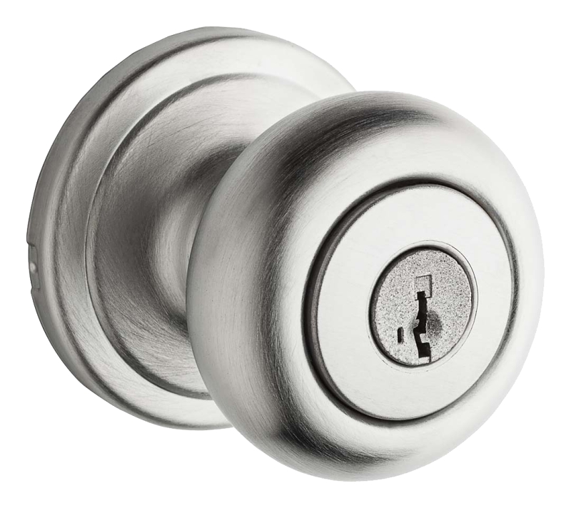 Weiser 9GA5310-049 Entry Door Knob, Satin Chrome